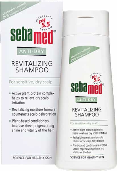 Sebamed Anti-Dry Revitalizing Shampoo 200Ml | Regenerates Dry Hair Healthy Shine Results In 3 Weeks