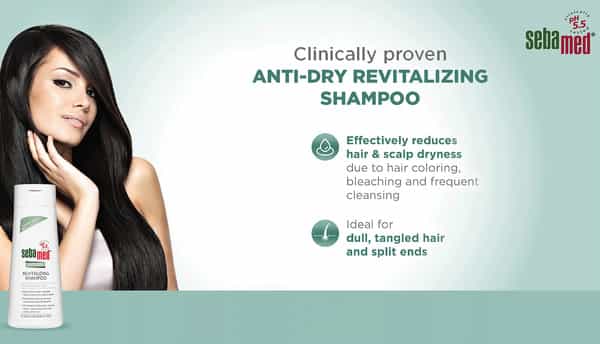 Sebamed Anti-Dry Revitalizing Shampoo 200Ml | Regenerates Dry Hair Healthy Shine Results In 3 Weeks