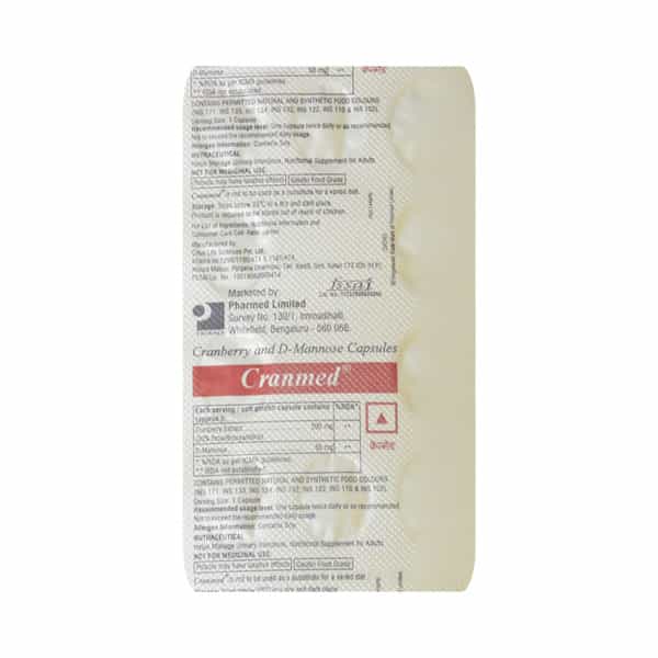Cranmed Strip Of 10 Capsules