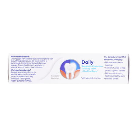 Sensodyne Fresh Mint Toothpaste Tube Of 40 G
