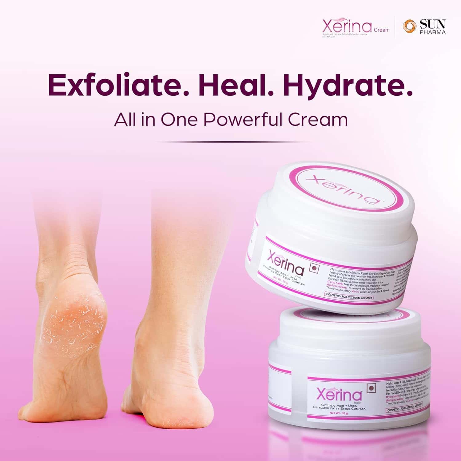 Buy XERINA CREAM 50GM Online & Get Upto 60% OFF at PharmEasy