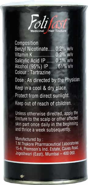Folifast Hair Tincture 100Ml
