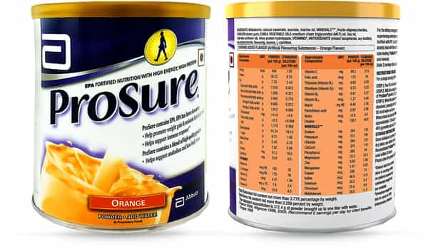 Prosure Orange Nutrition Drink Tin Of 400 G