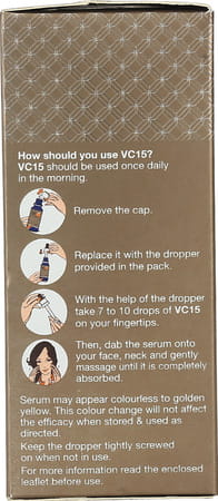 Vc 15 Vitamin C Serum | Rich In Antioxidants For Ageing Skin | 15 Ml
