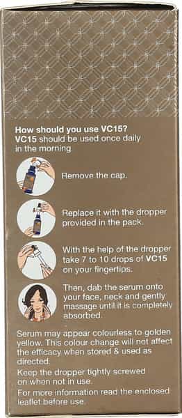 Vc 15 Vitamin C Serum | Rich In Antioxidants For Ageing Skin | 15 Ml
