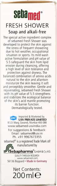 Sebamed Fresh Shower 200 Ml | Ph 5.5 | Revitalises Skin | Suitable For Sensitive Skin