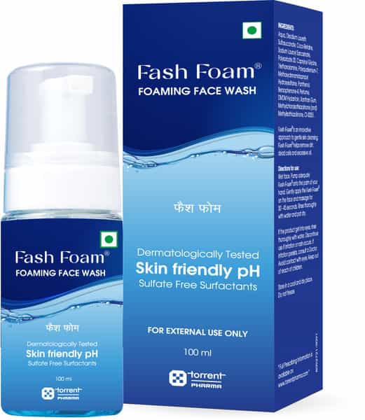 Fash Foam Face Wash Bottle Of 100 Ml
