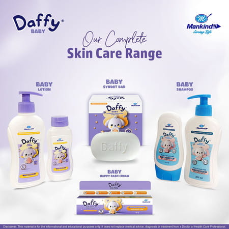 Daffy Baby Ph 5.5 Cleansing & Moisturizing Bathing Bar 75Gm