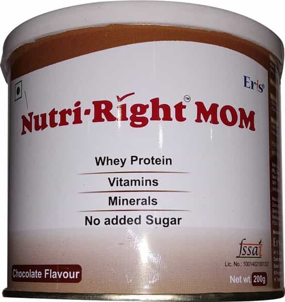 Nutriright - Mom Chocolate Powder - 200Gm Tin
