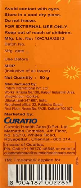 Photo Bloc | Spf 50+| Cream 50 Gm