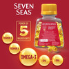 Seven Seas Original Cod Liver Oil | For Immunity |Brain | Bone Health | Pure Omega 3 | 100 Capsules