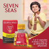 Seven Seas Original Cod Liver Oil | For Immunity |Brain | Bone Health | Pure Omega 3 | 100 Capsules