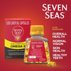 Seven Seas Original Cod Liver Oil | For Immunity |Brain | Bone Health | Pure Omega 3 | 100 Capsules