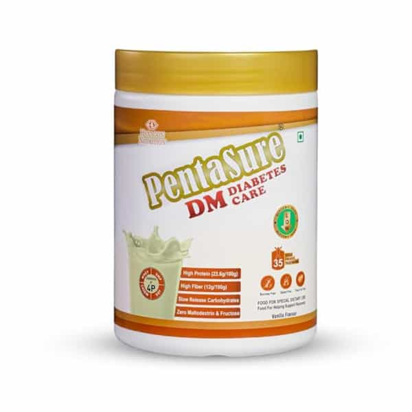 Pentasure Dm Vanilla Diabetes Care Powder Jar Of 400 G