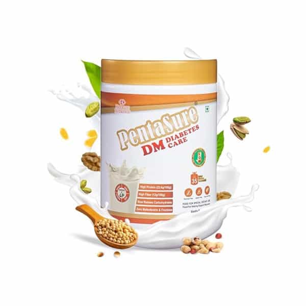 Pentasure Dm Vanilla Diabetes Care Powder Jar Of 400 G
