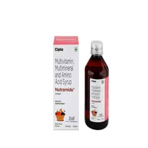 Nutramide Mixed Fruit Flavour Syrup 200ml