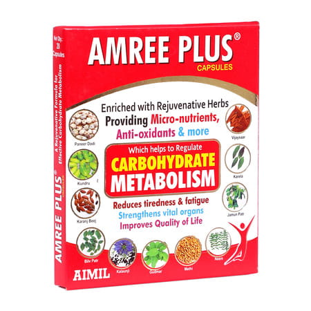Aimil Amree Plus Capsules 20`S
