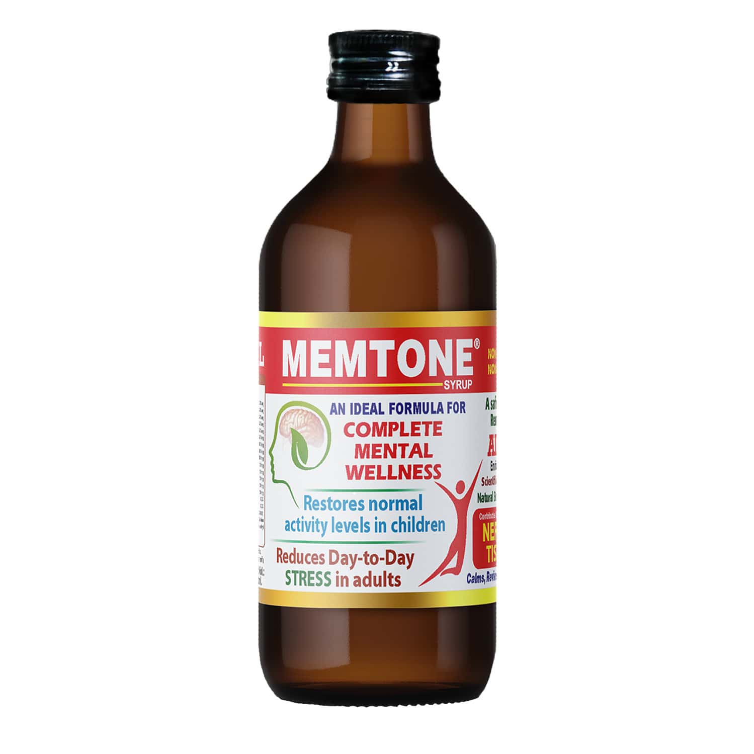 AIMIL MEMTONE SYRUP 200ML | COMPLETE MENTAL WELLNESS