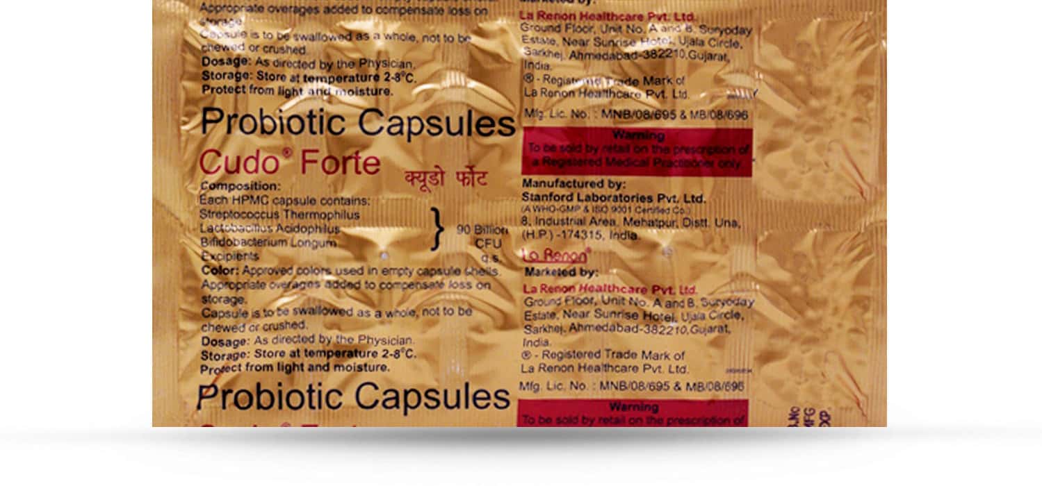 CUDO FORTE STRIP OF 10 CAPSULES