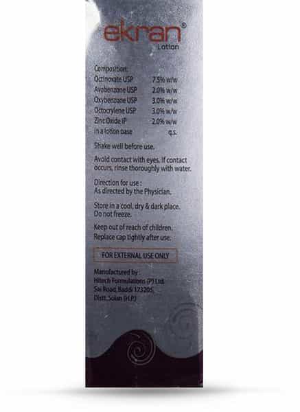 Ekran Broad Spectrum Spf 30 Pa++ Tube Of 50Gm Lotion