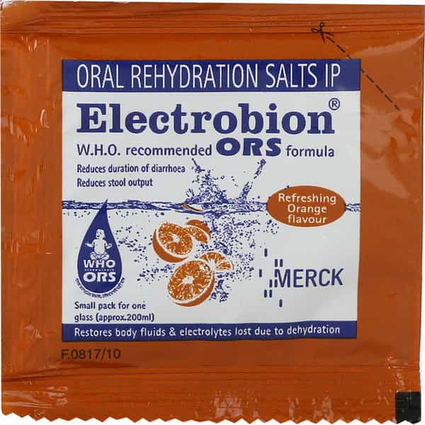 Electrobion Orange Flavour Sachet Of 4.2Gm Powder