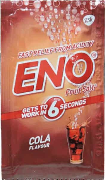 Eno Fruit Salt Cola Flavour Sachet Of 5Gm Oral Powder