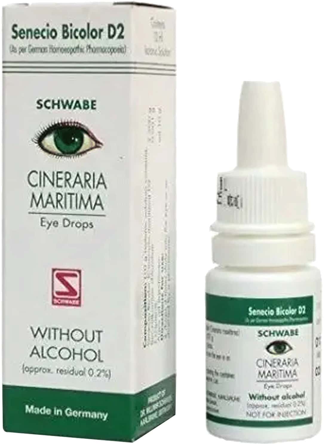 DR. WILLMAR SCHWABE GERMANY CINERARIA MARITIMA WITHOUT ALCOHOL EYE DROP- 10 ML
