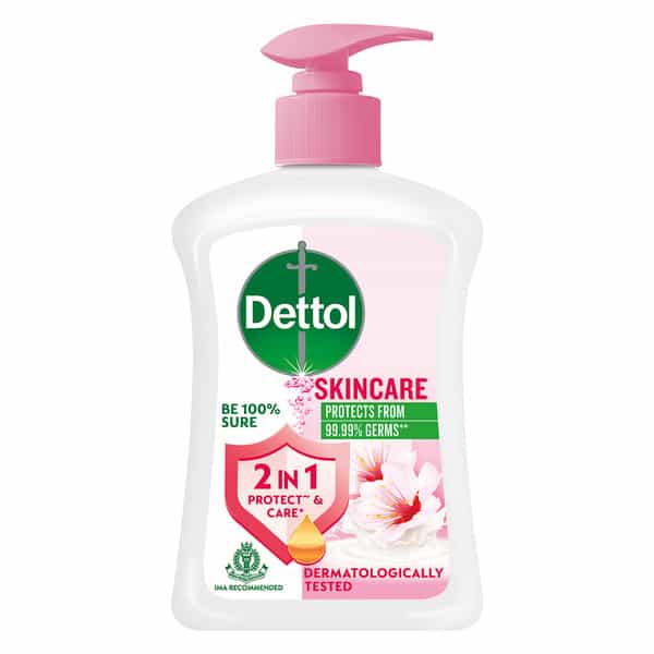Dettol Liquid Handwash Bottle | Skincare Hand Wash | 200Ml