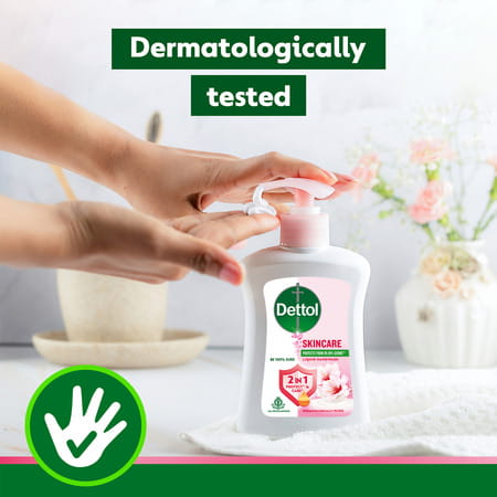 Dettol Liquid Handwash Bottle | Skincare Hand Wash | 200ml