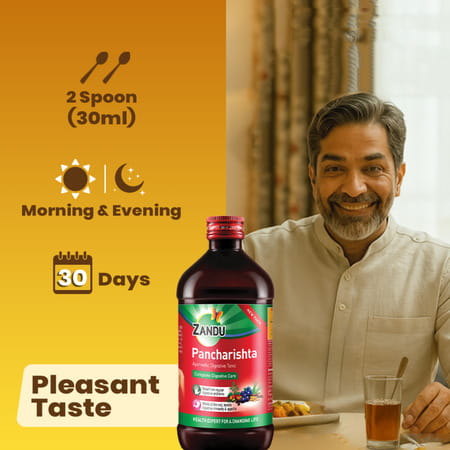 Zandu Pancharishta Ayurvedic Digestive Tonic | 200ml