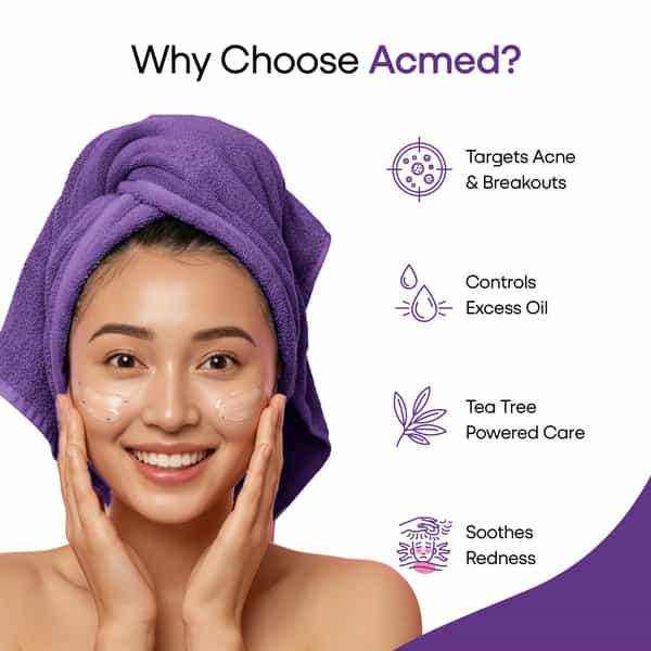 Acmed | Gentle Pimple Care Face Wash | Tube 70 Gm
