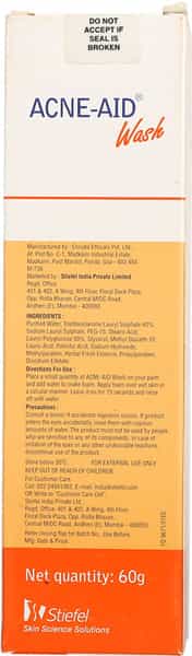 Acne Aid  Face Wash  Tube Of 60 G
