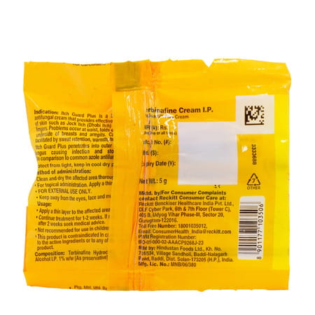 Itchguard Anti Fungal Cream Tube Of 5 G