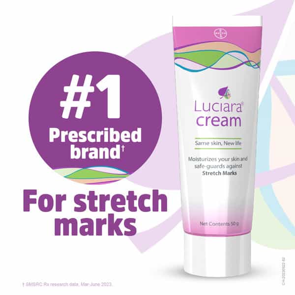 Luciara Anti-Stretch Marks Cream | To Reduce Pregnancy Stretch Marks | 50Gm