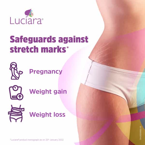Luciara Anti-Stretch Marks Cream | To Reduce Pregnancy Stretch Marks | 50Gm