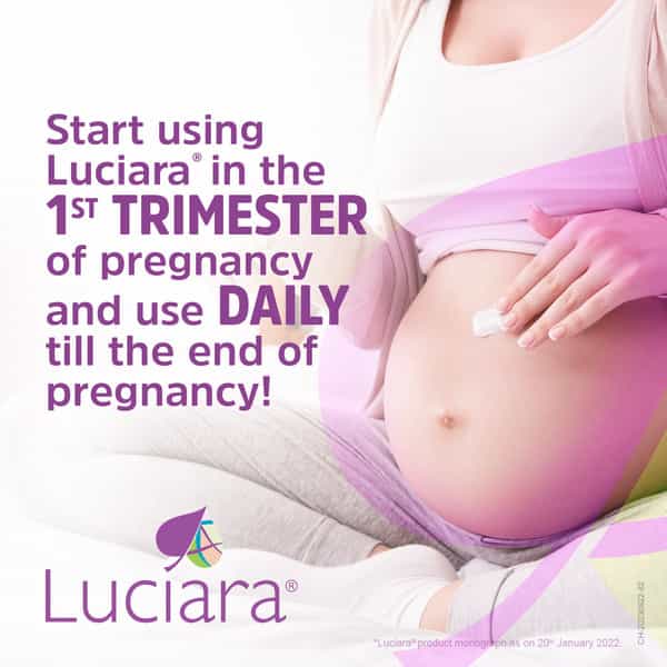 Luciara Anti-Stretch Marks Cream | To Reduce Pregnancy Stretch Marks | 50Gm