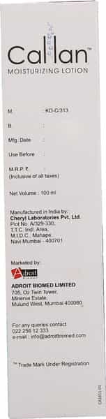 Callan Moist Lotion 100Ml