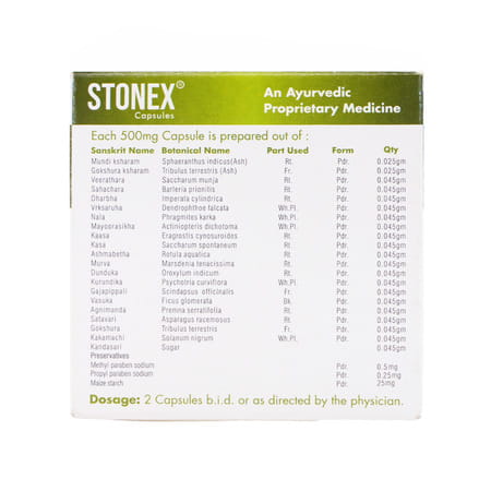 Stonex Strip Of 10 Capsules