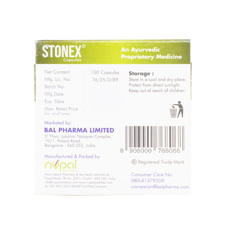 Stonex Strip Of 10 Capsules