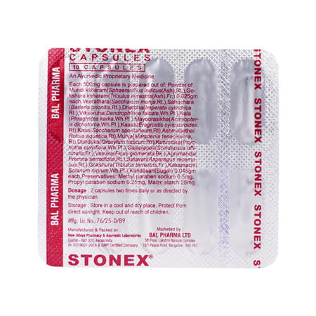 Stonex Strip Of 10 Capsules