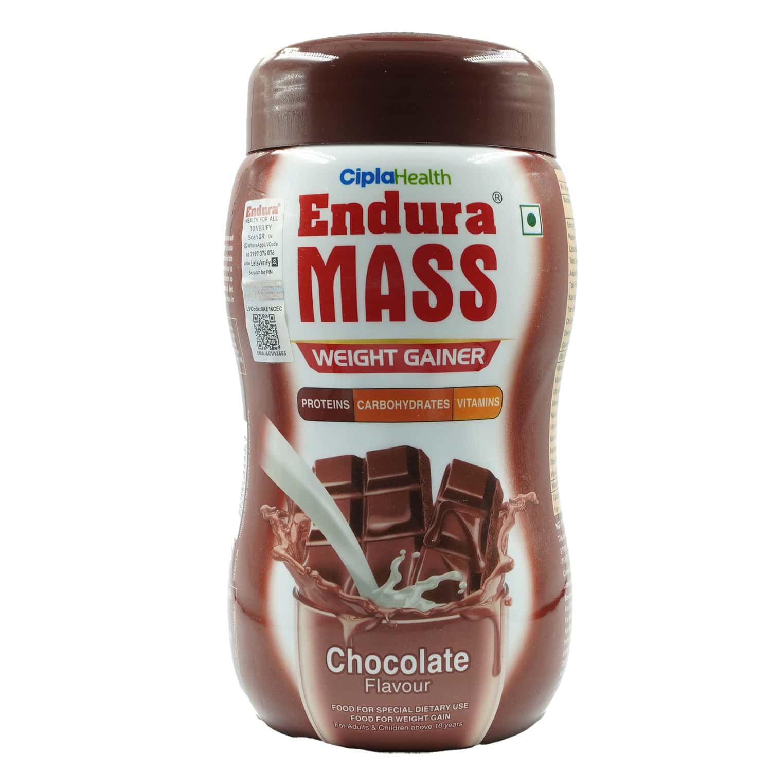 Endura Mass Chocolate Flavour - 500g