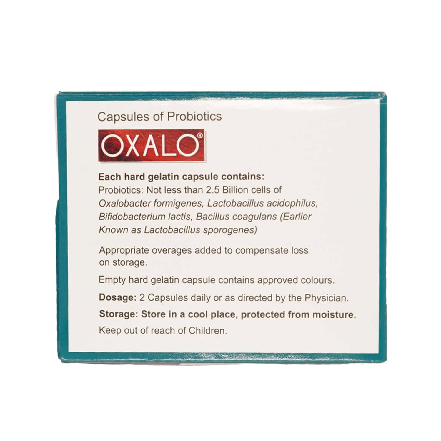 OXALO STRIP OF 10 CAPSULES