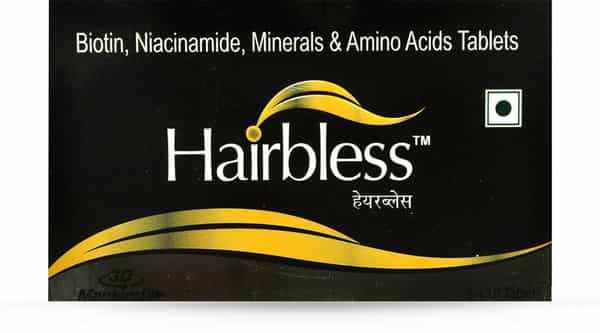 Hairbless Strip Of 10 Tablets