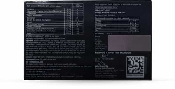 Hairbless Strip Of 10 Tablets
