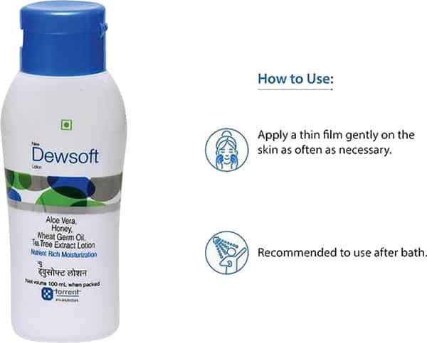 New Dewsoft Bottle Of 100Ml Lotion