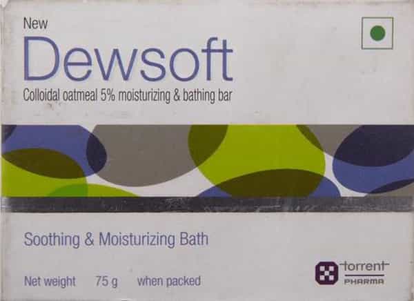 Dewsoft New | Soothing & Moisturizing Bathing Soap| 75 Gm