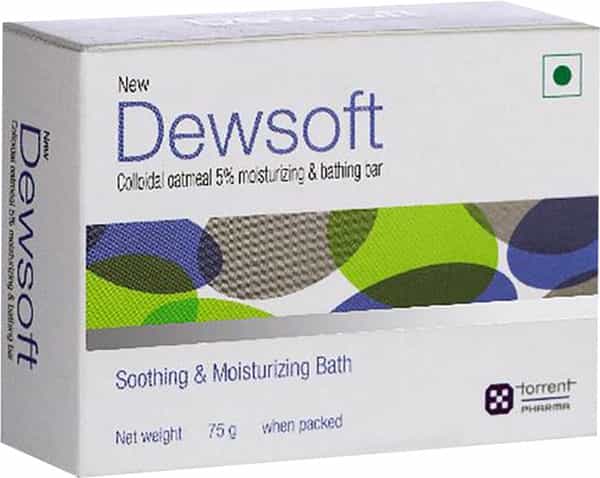 Dewsoft New | Soothing & Moisturizing Bathing Soap| 75 Gm