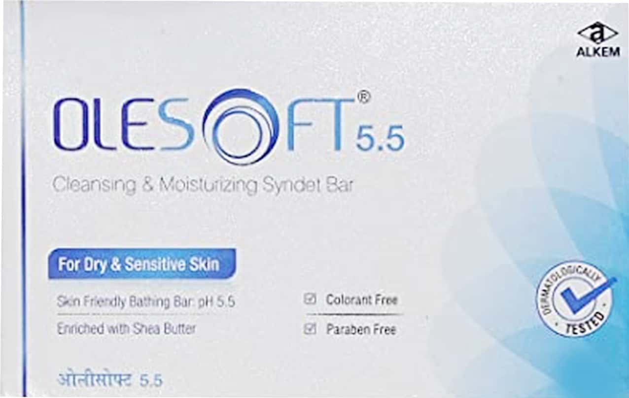 Olesoft Ph 5.5 Soap 75 Gm