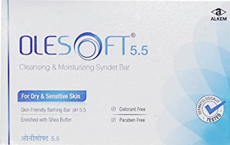 Olesoft Ph 5.5 Soap 75 Gm