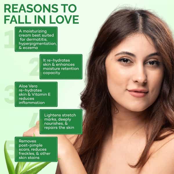 Glenmark Elovera Cream For Protect | Nourish & Repair Skin Naturally | 75Gm